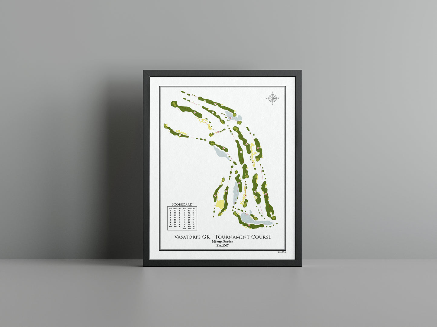 Vasatorps Golf Club - Tournament Course